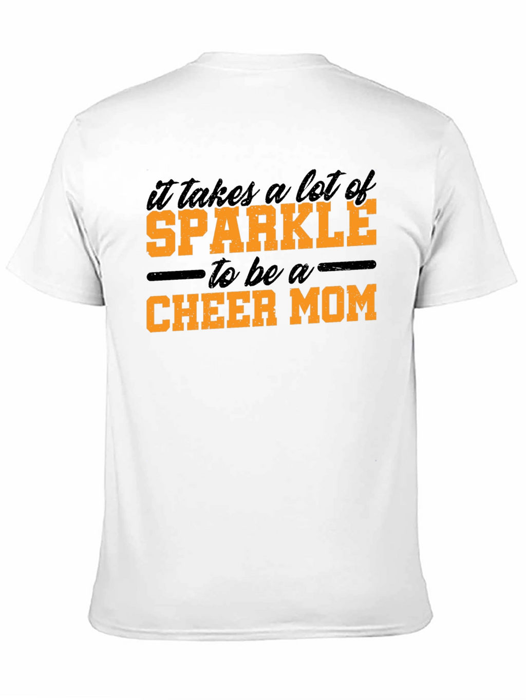 Sparkle Cheer Mom T-Shirt