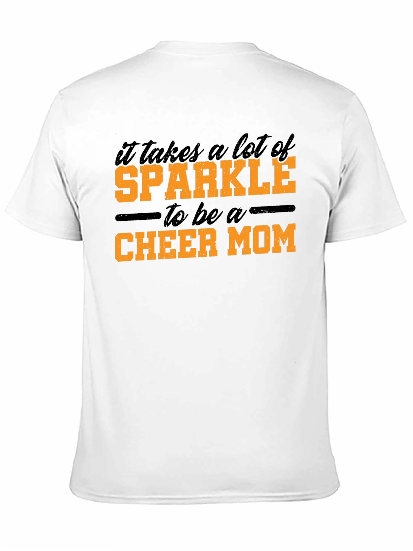 Sparkle Cheer Mom T-Shirt