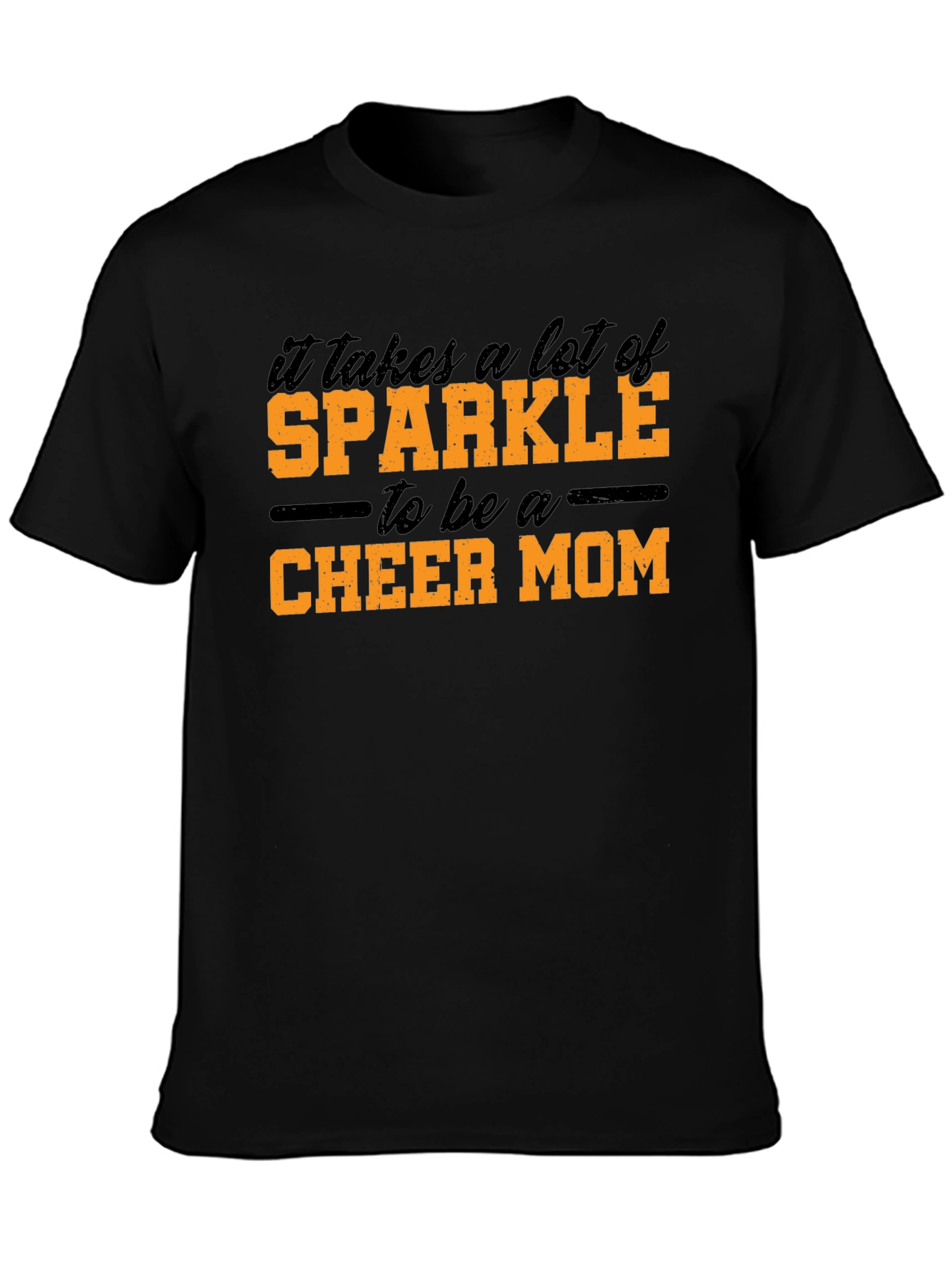 Sparkle Cheer Mom T-Shirt