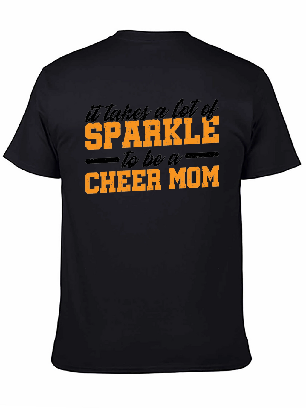 Sparkle Cheer Mom T-Shirt
