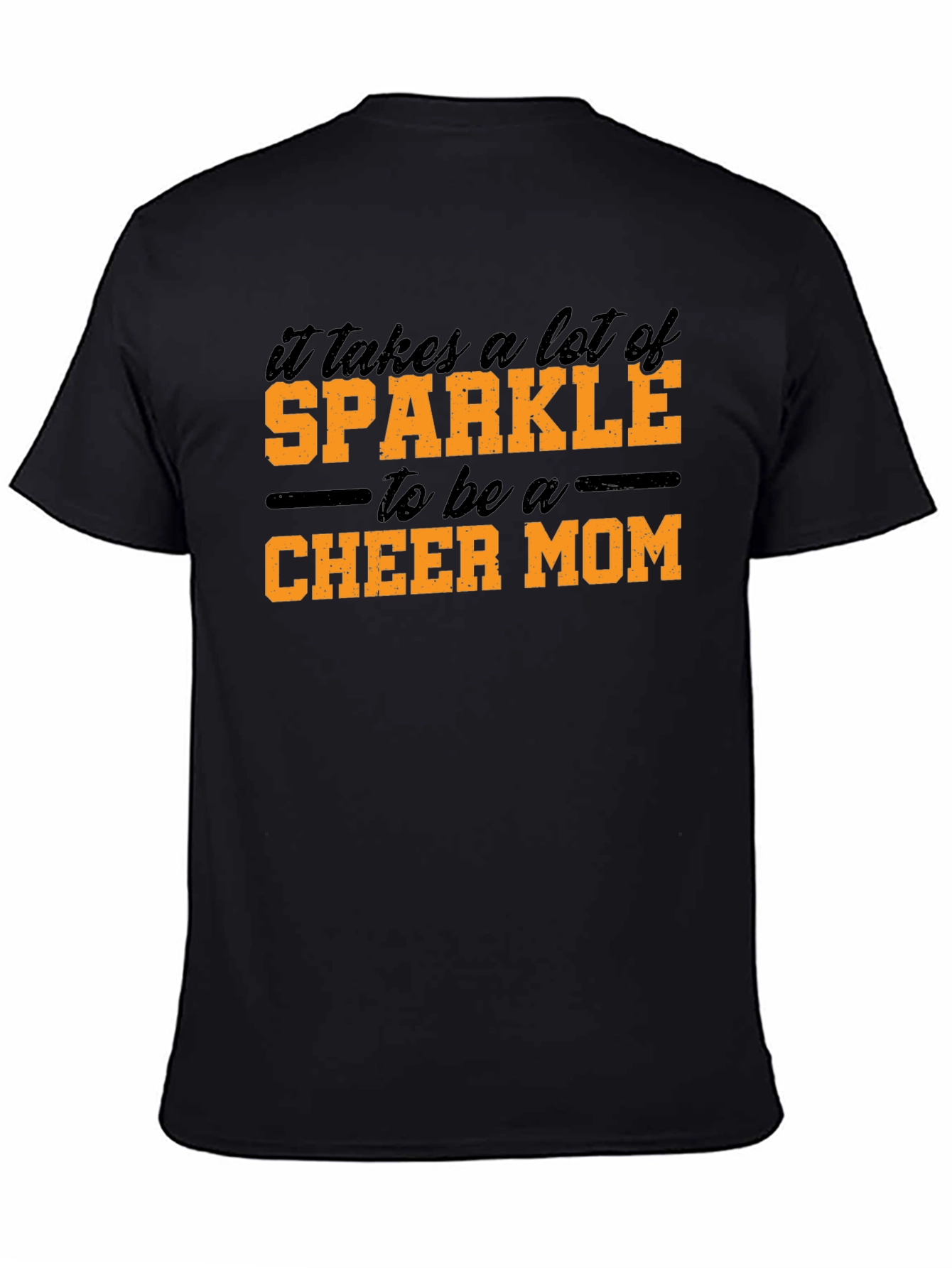 Sparkle Cheer Mom T-Shirt