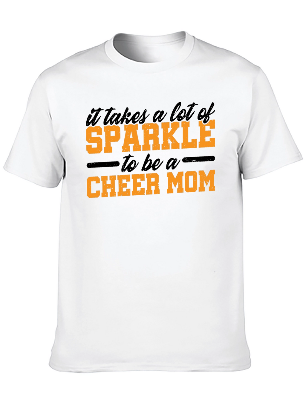 Sparkle Cheer Mom T-Shirt