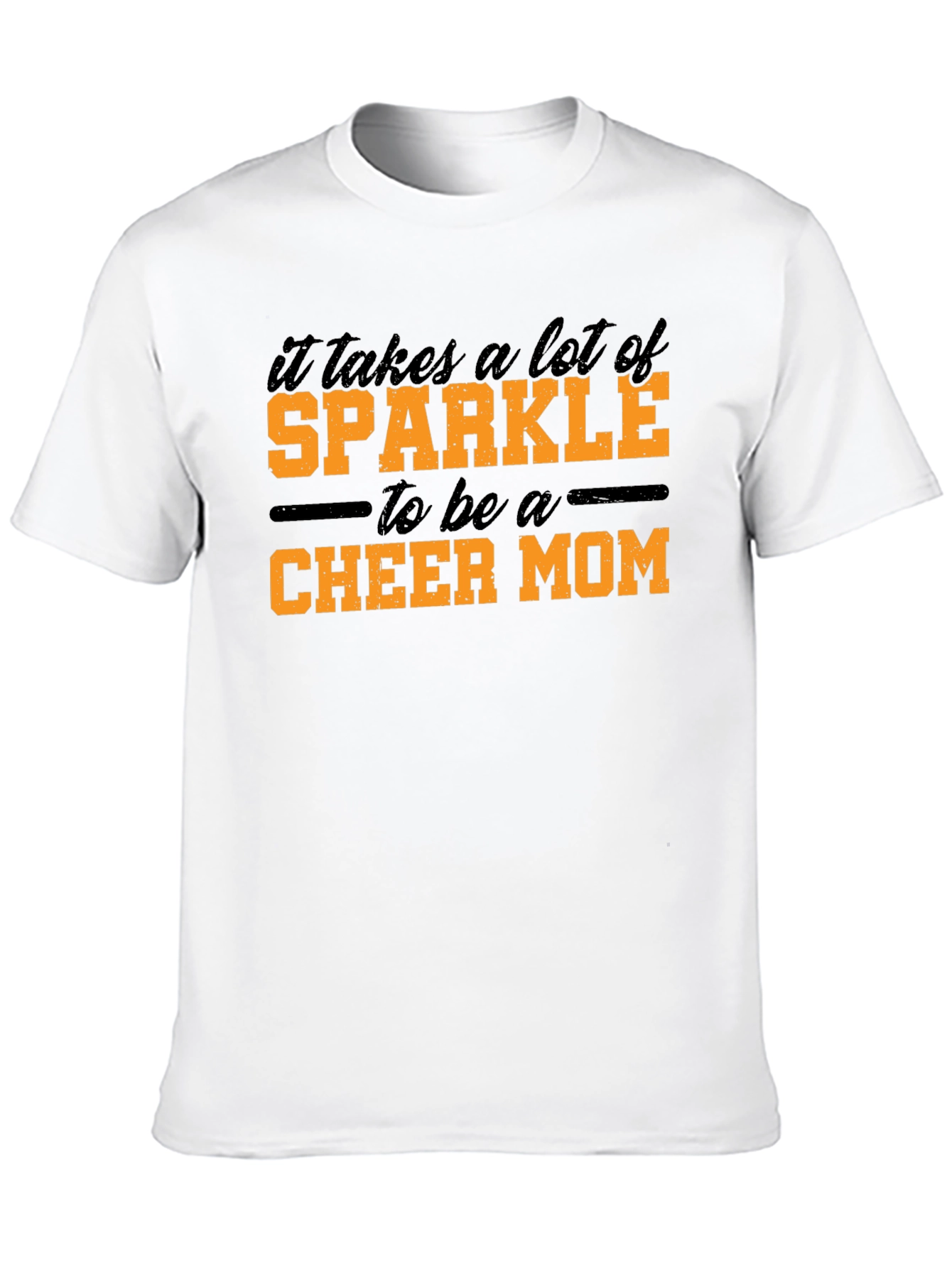 Sparkle Cheer Mom T-Shirt