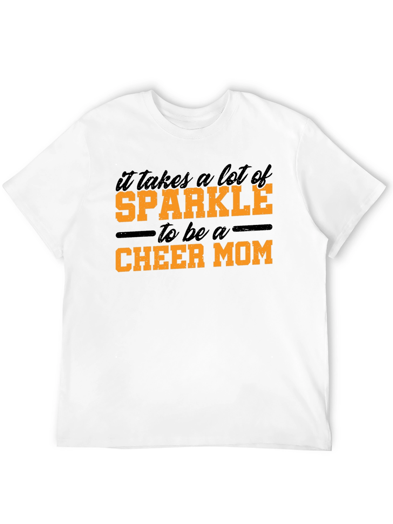 Sparkle Cheer Mom T-Shirt