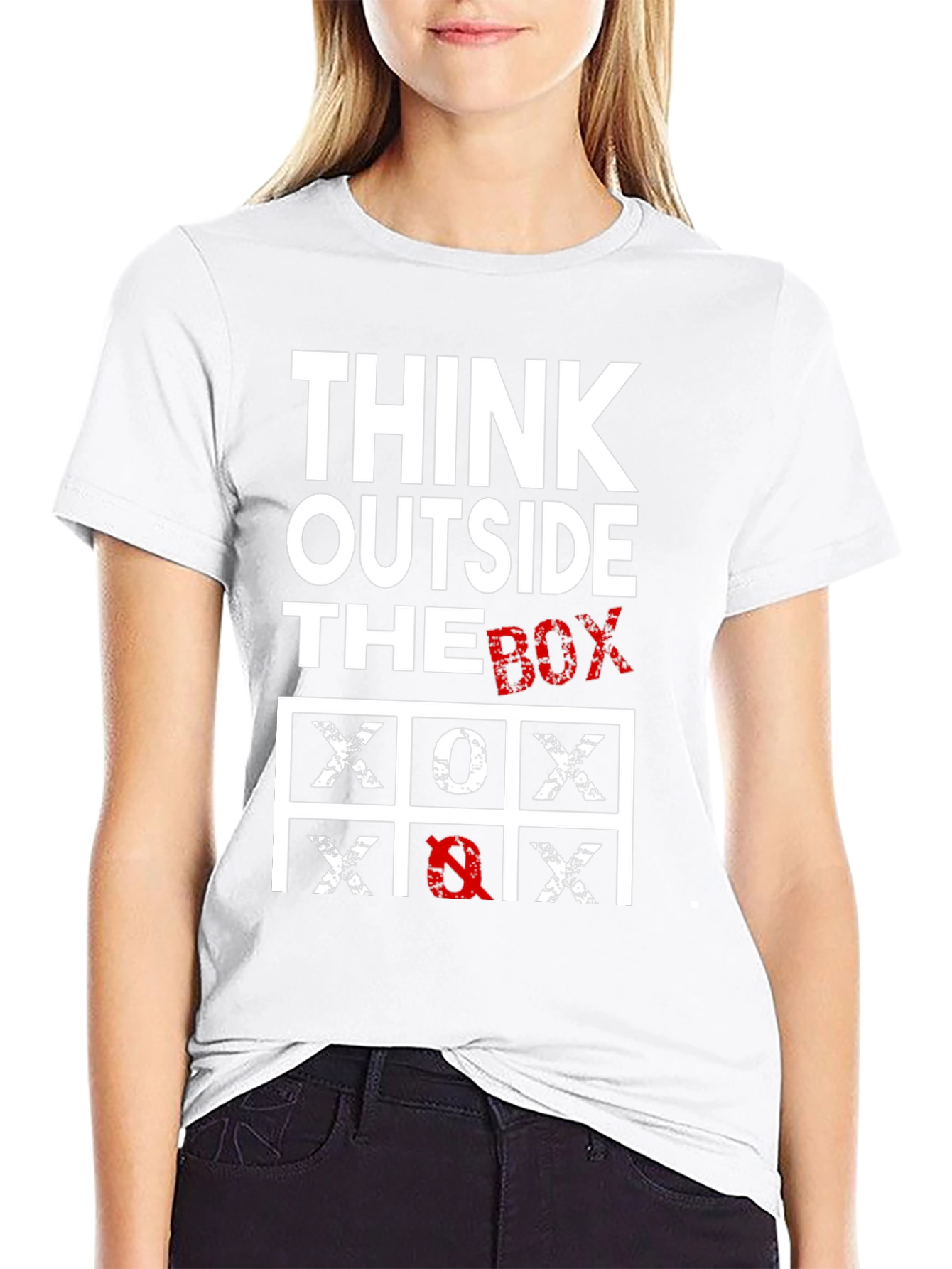 Think Outside the Box Graphic Tee