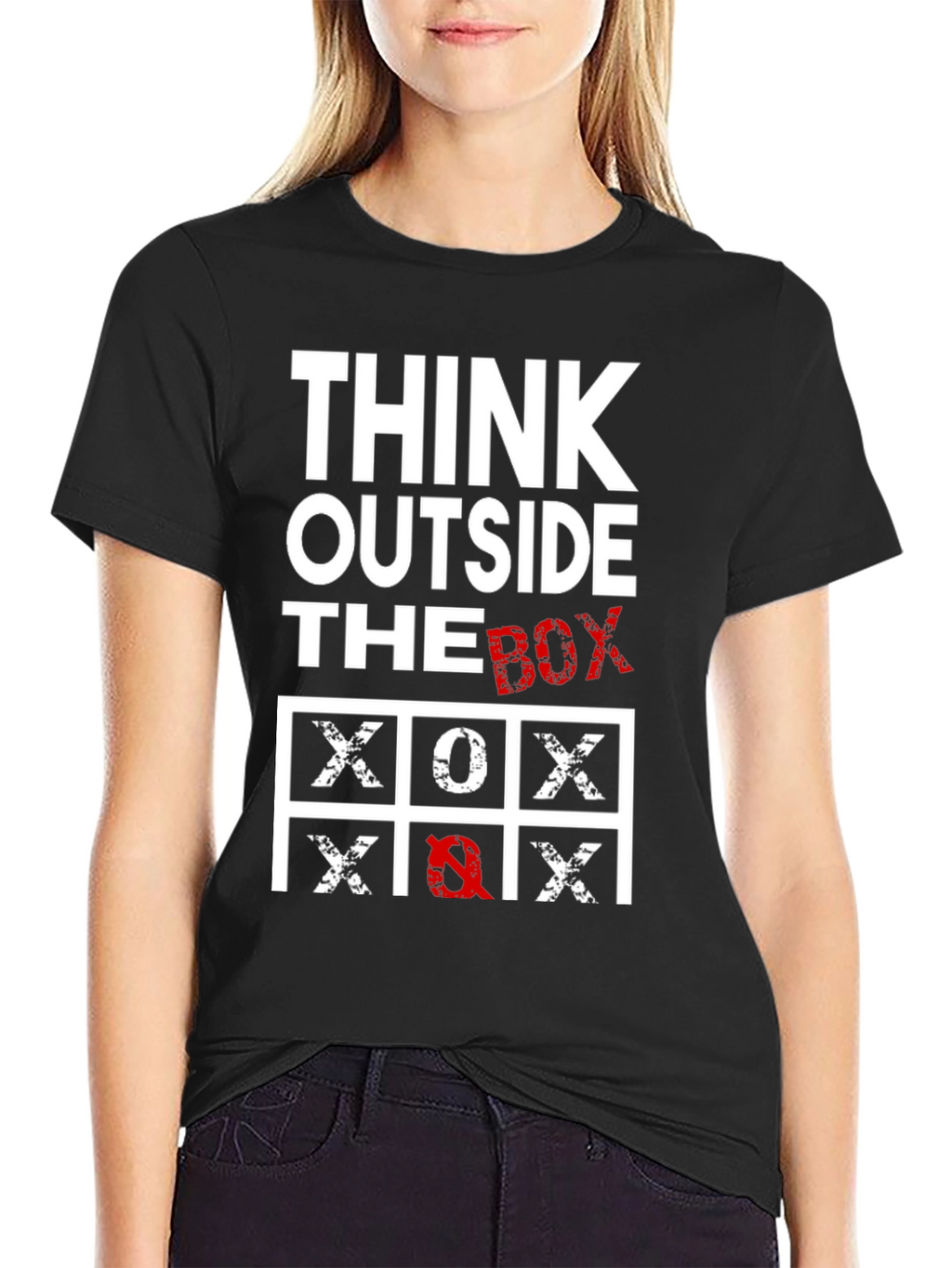 Think Outside the Box Graphic Tee