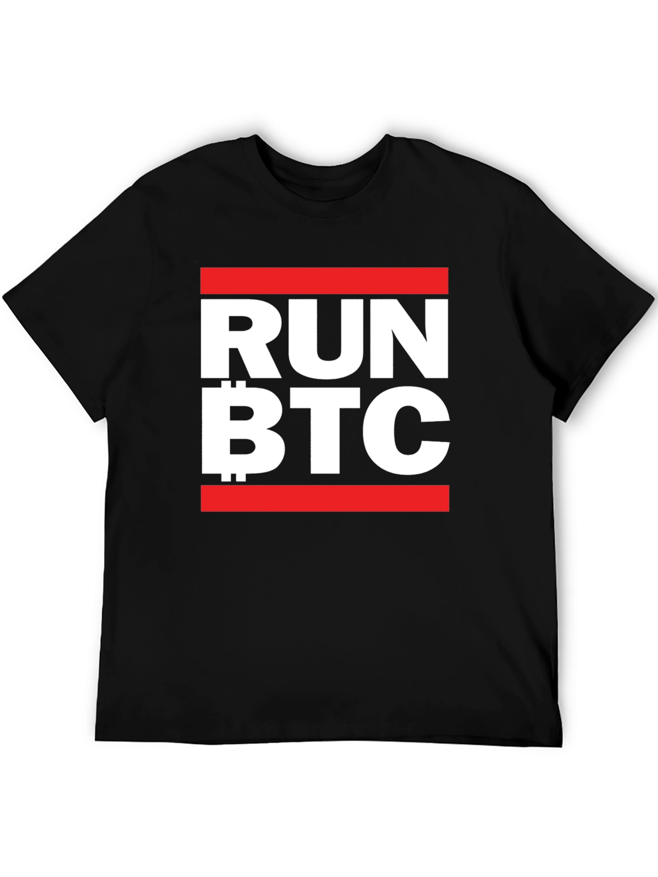 Run BTC T-Shirt - Crypto Inspired Fashion