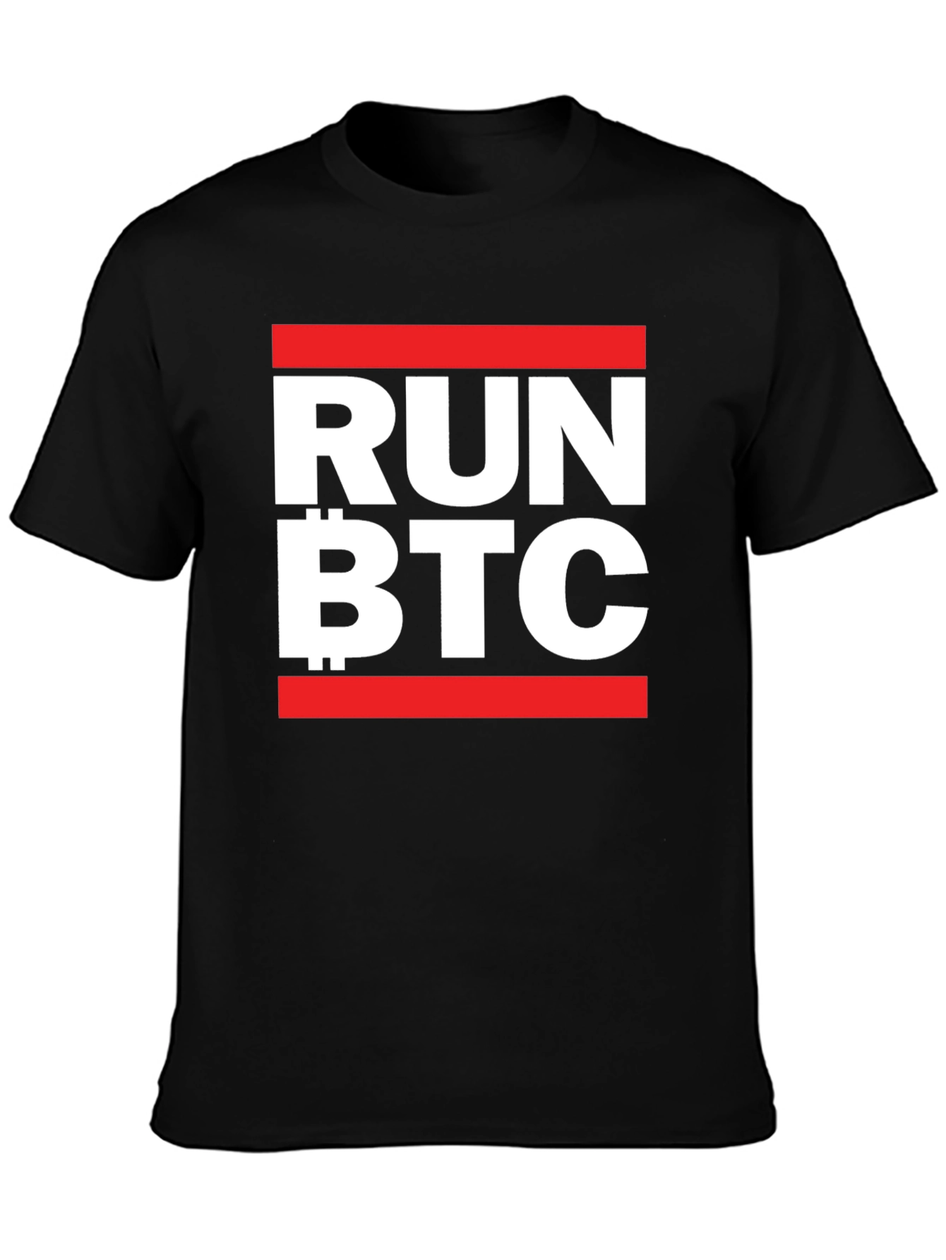 Run BTC T-Shirt - Crypto Inspired Fashion