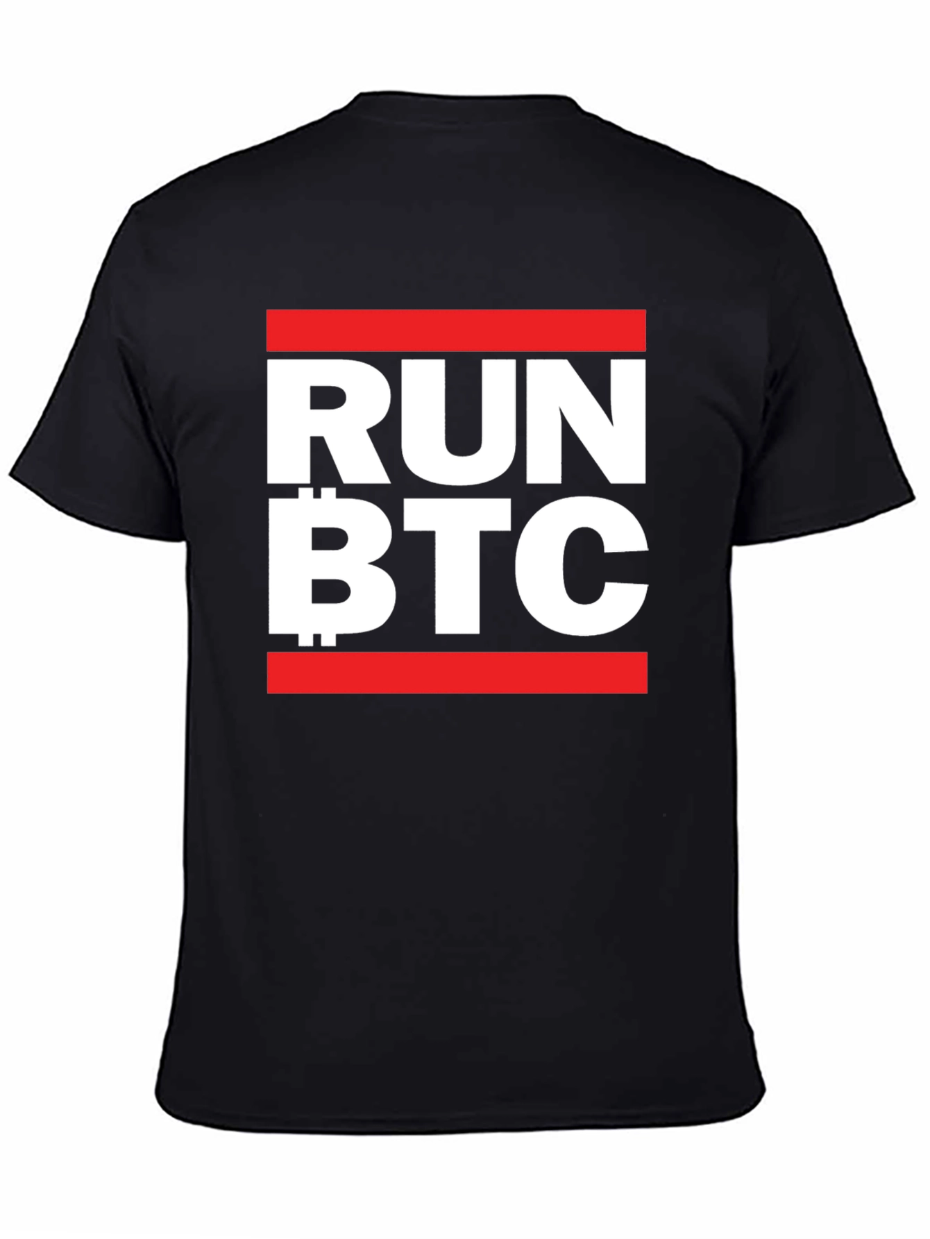 Run BTC T-Shirt - Crypto Inspired Fashion