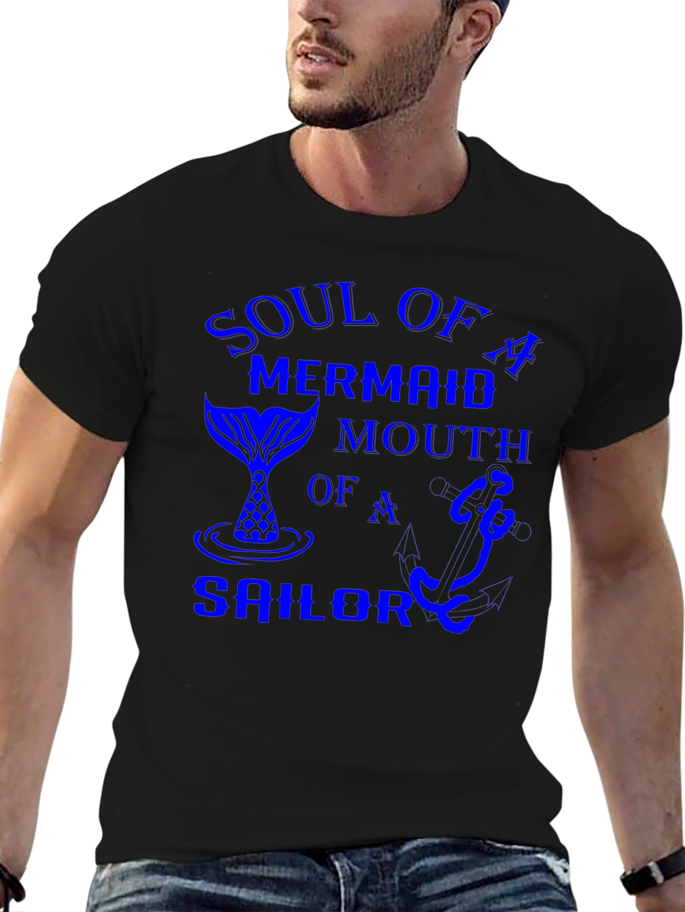 Soul of a Mermaid Mouth of a Sailor T-Shirt