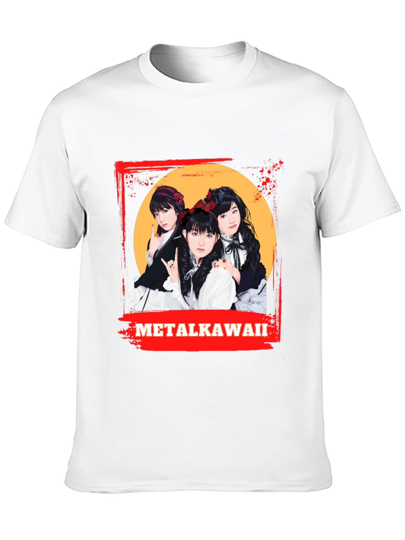 Metal Kawaii T-Shirt - Japanese Girl Band Tee