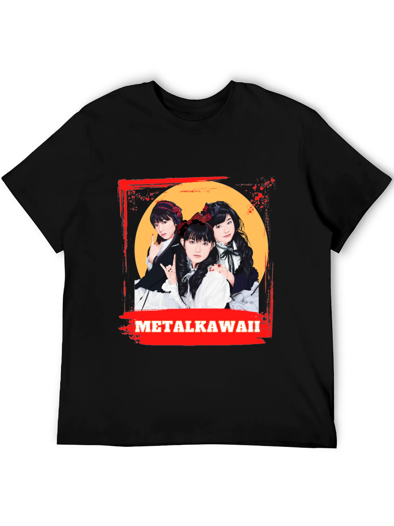 Metal Kawaii T-Shirt - Japanese Girl Band Tee