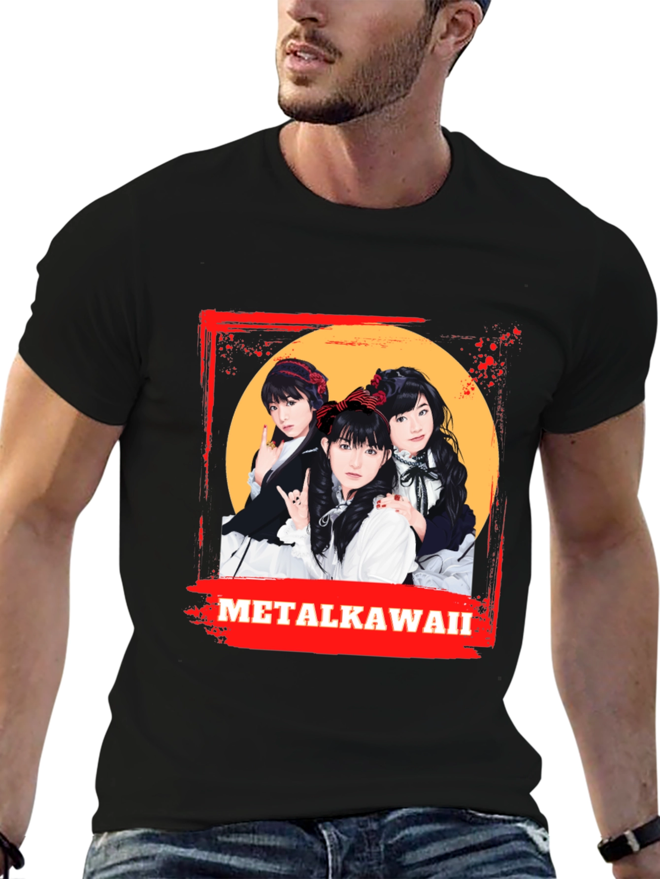 Metal Kawaii T-Shirt - Japanese Girl Band Tee