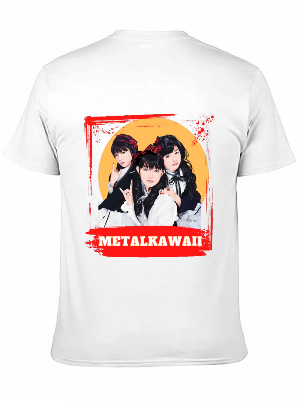 Metal Kawaii T-Shirt - Japanese Girl Band Tee