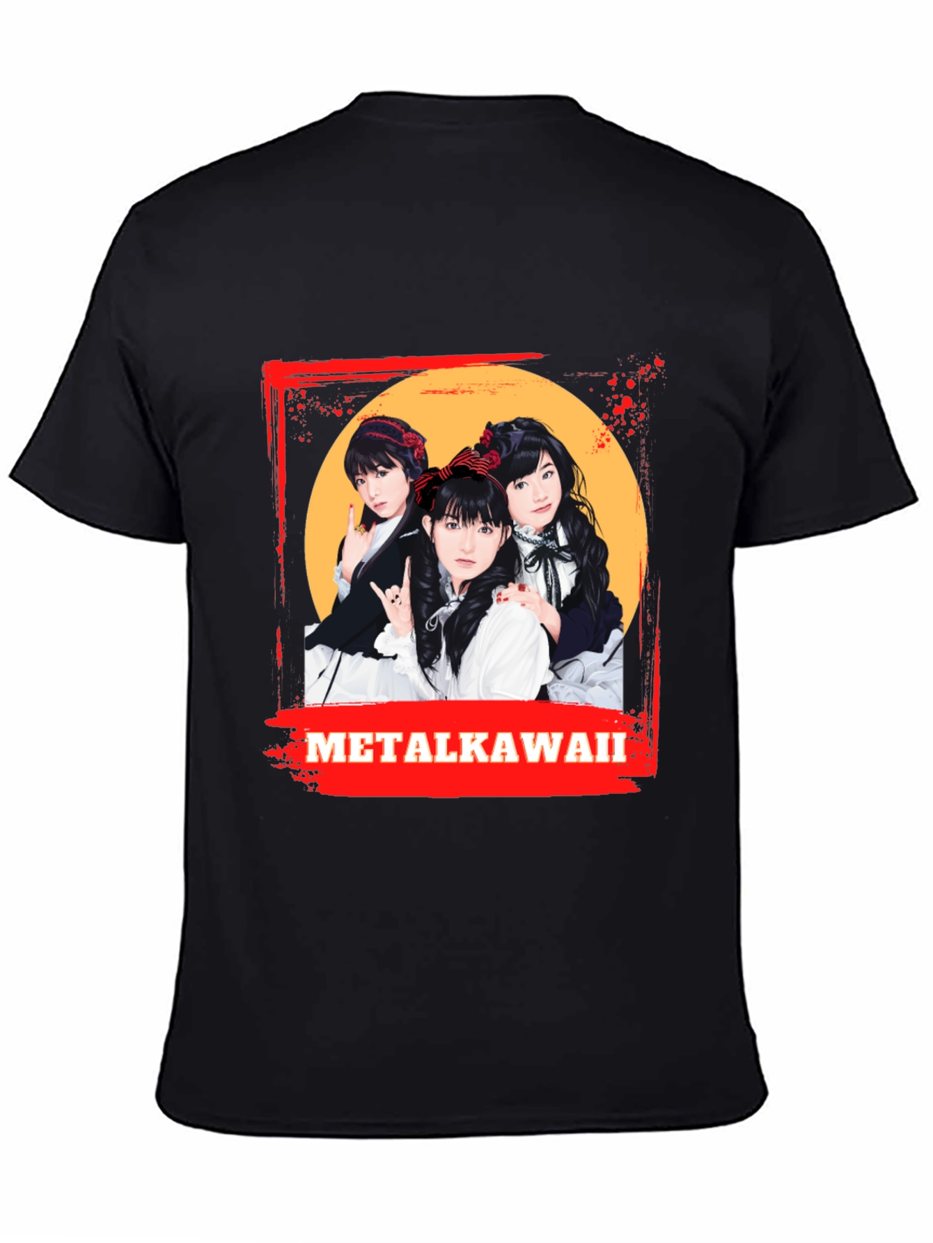 Metal Kawaii T-Shirt - Japanese Girl Band Tee