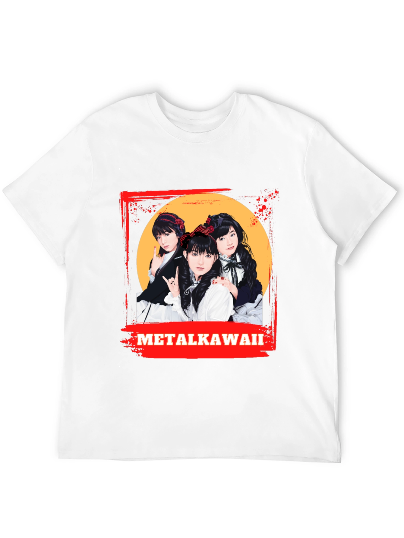 Metal Kawaii T-Shirt - Japanese Girl Band Tee