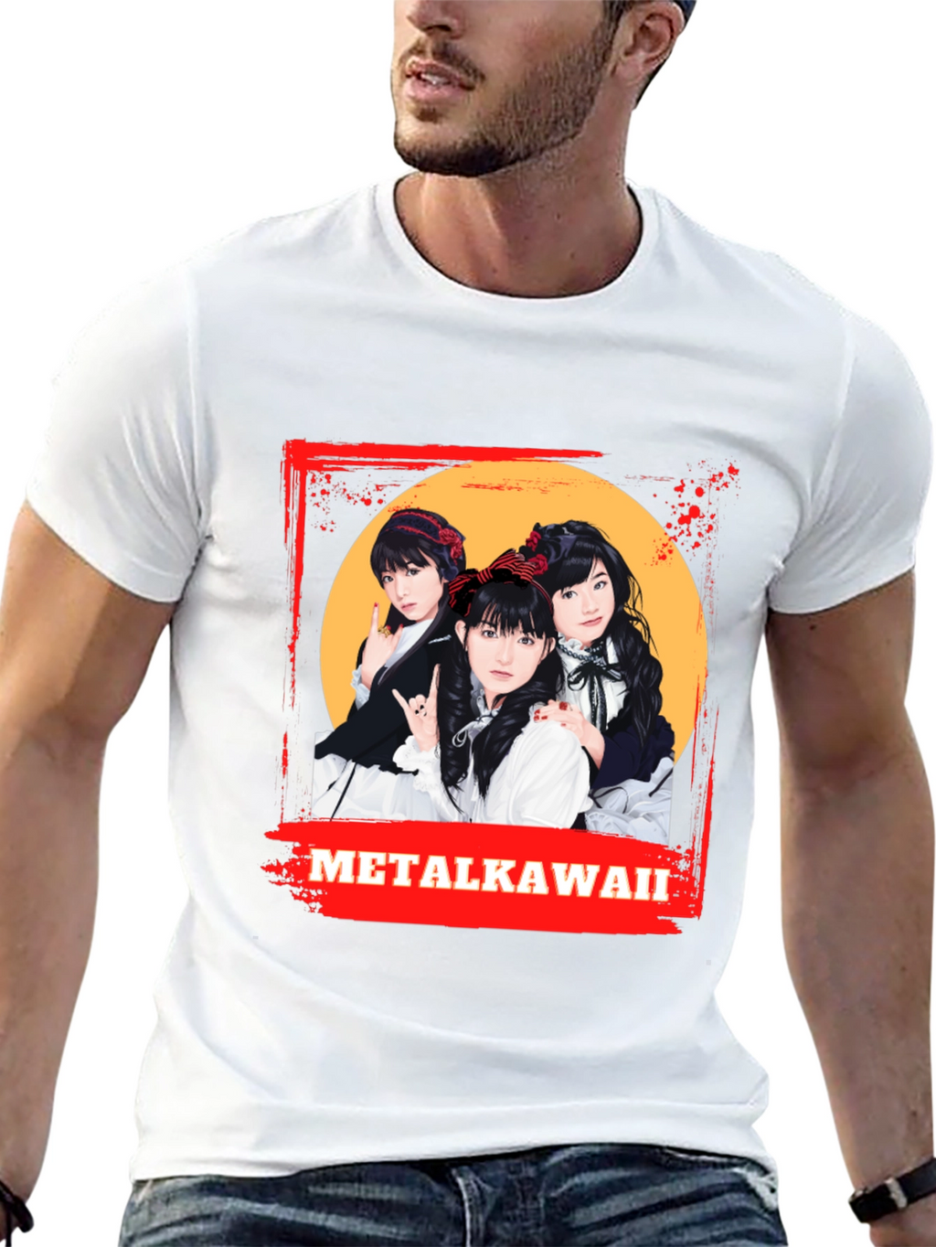Metal Kawaii T-Shirt - Japanese Girl Band Tee
