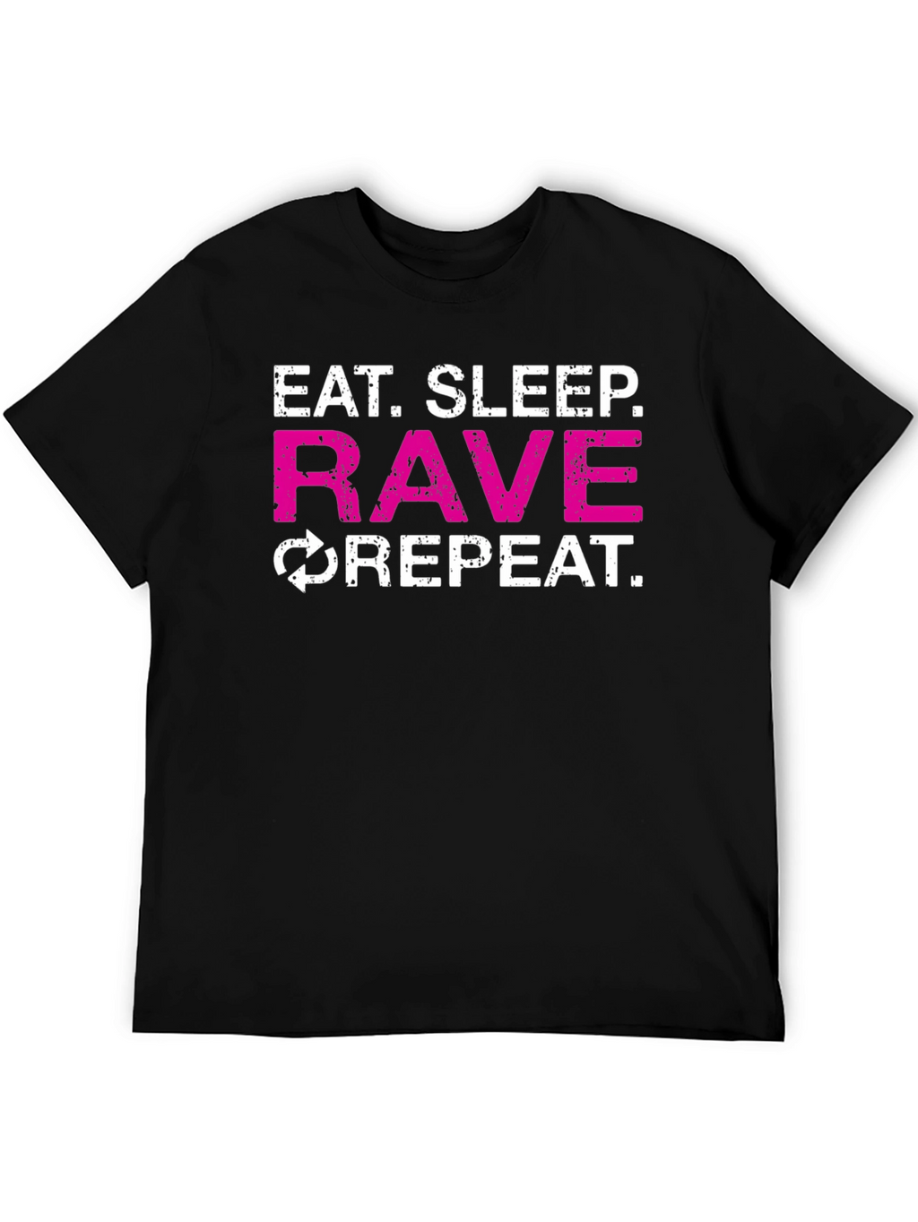 Eat Sleep Rave Repeat Graphic Tee
