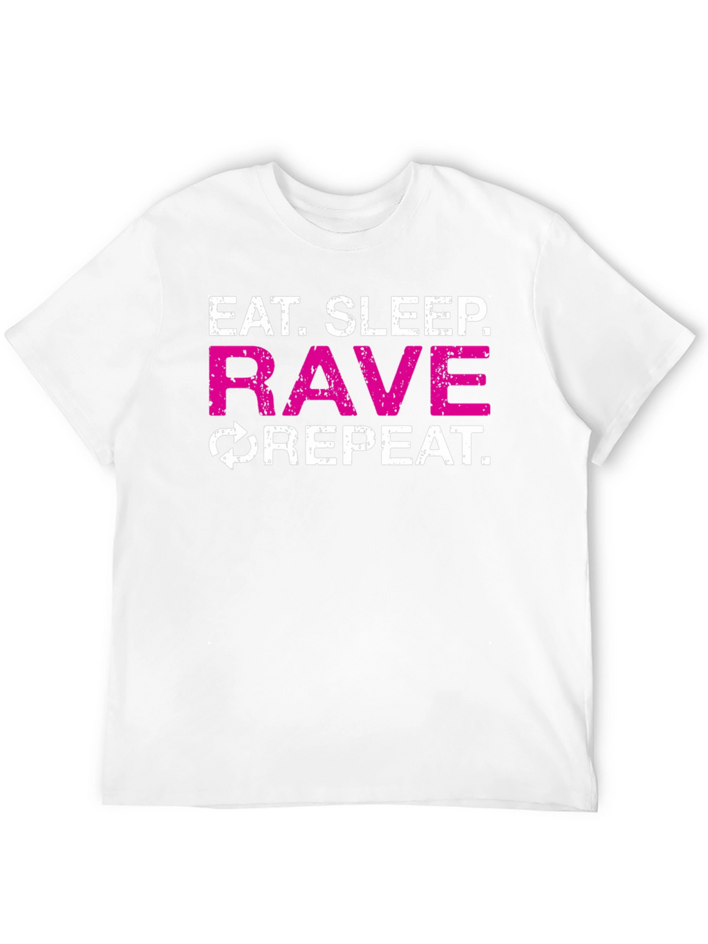 Eat Sleep Rave Repeat Graphic Tee