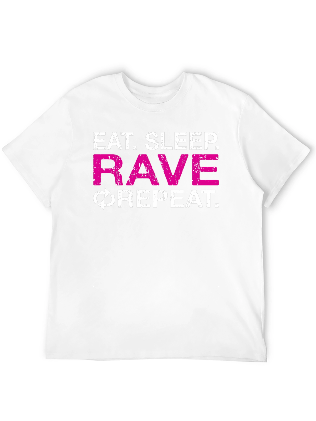 Eat Sleep Rave Repeat Graphic Tee