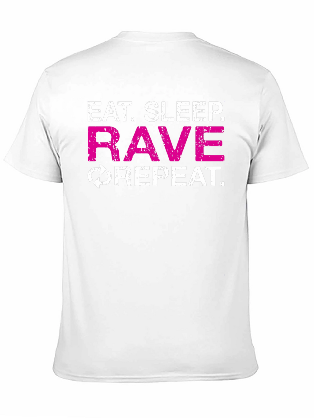 Eat Sleep Rave Repeat Graphic Tee