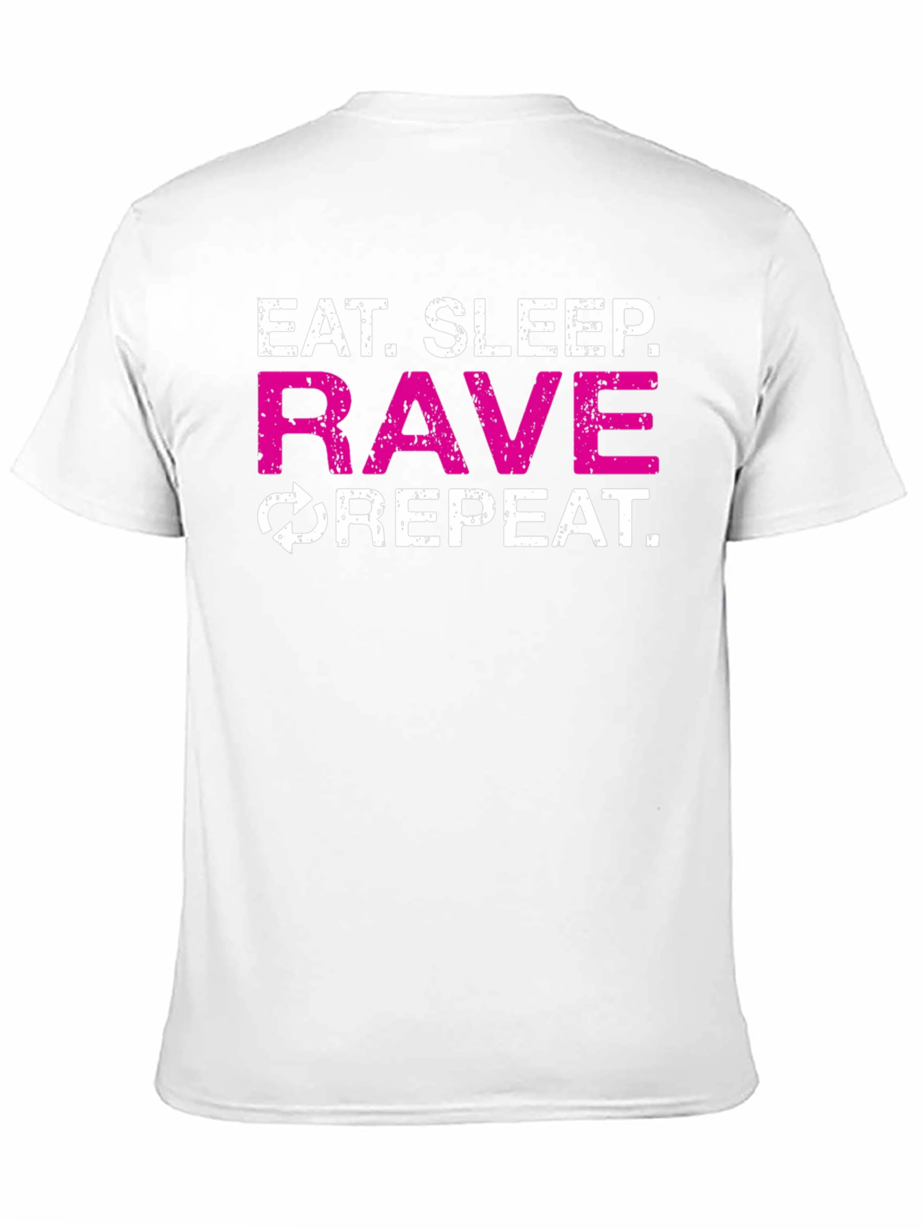 Eat Sleep Rave Repeat Graphic Tee