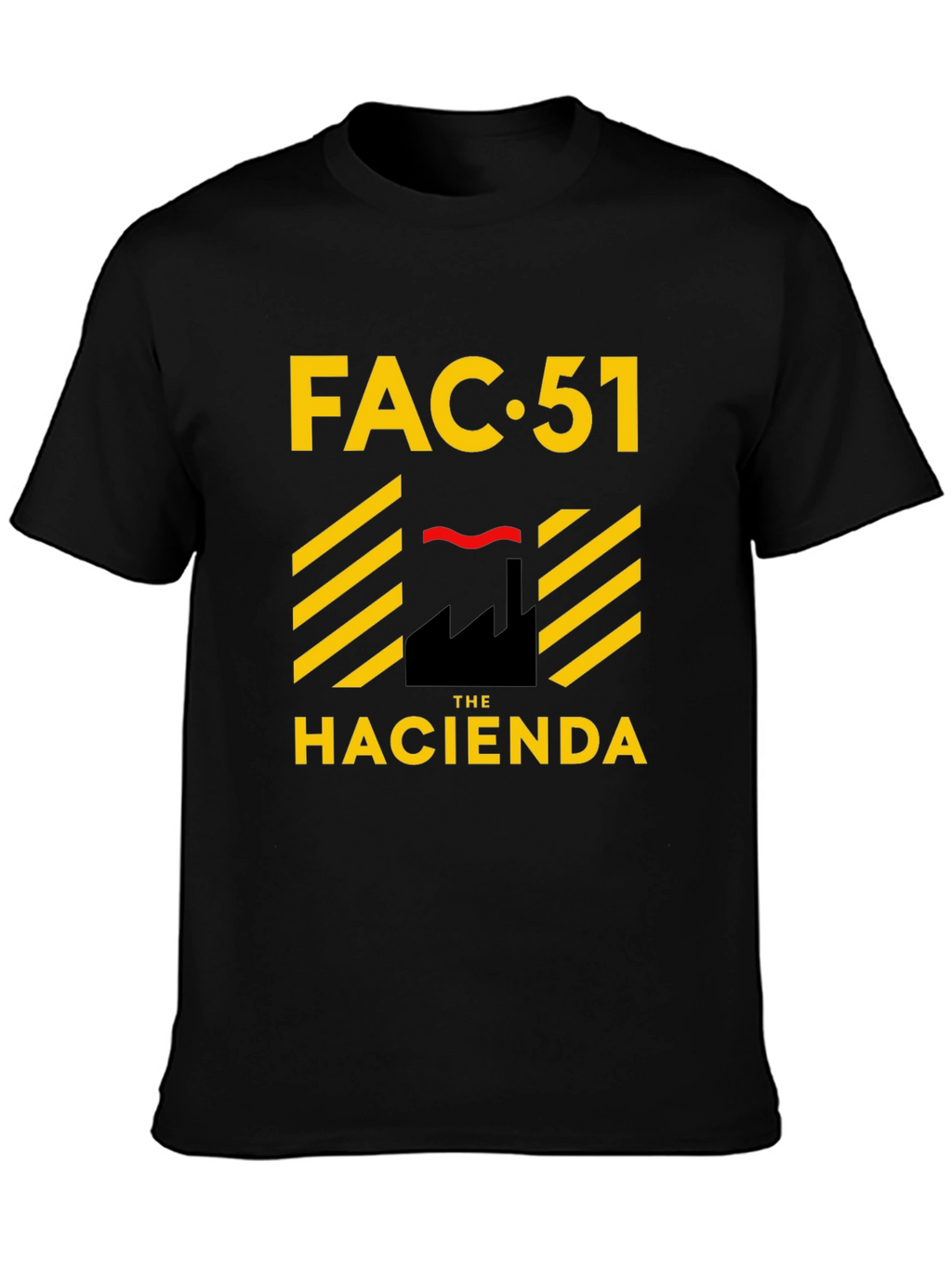 FAC 51 The Hacienda Black Graphic Tee