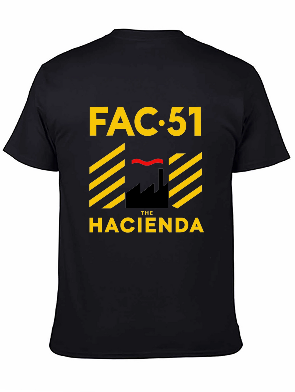 FAC 51 The Hacienda Black Graphic Tee