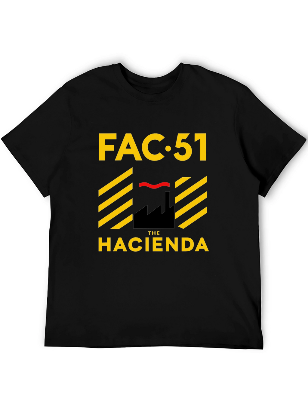 FAC 51 The Hacienda Black Graphic Tee