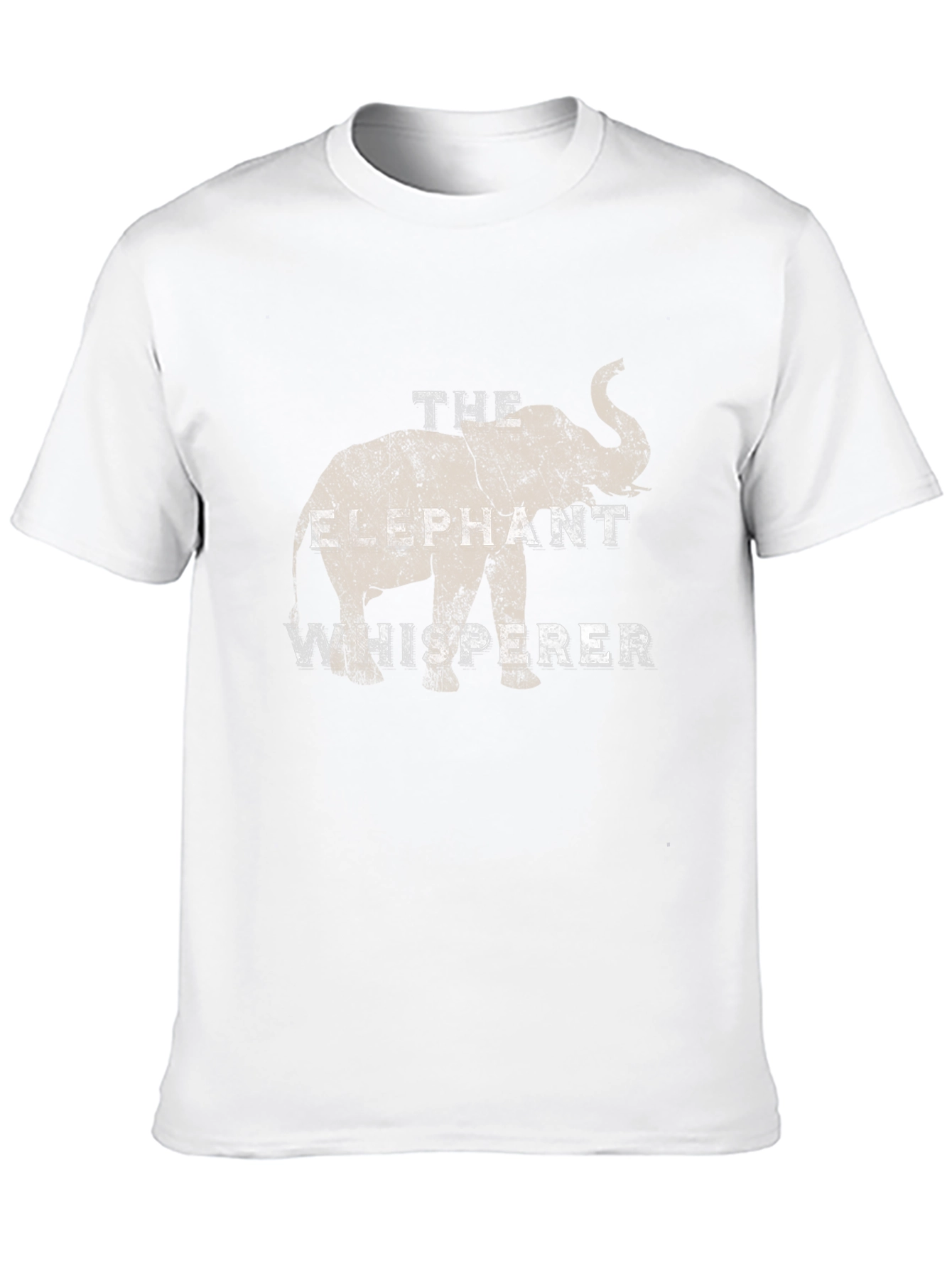 Elephant Whisperer Graphic Tee - Mens Black T-Shirt