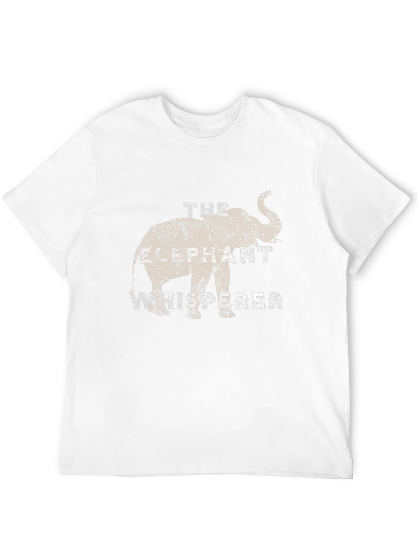 Elephant Whisperer Graphic Tee - Mens Black T-Shirt