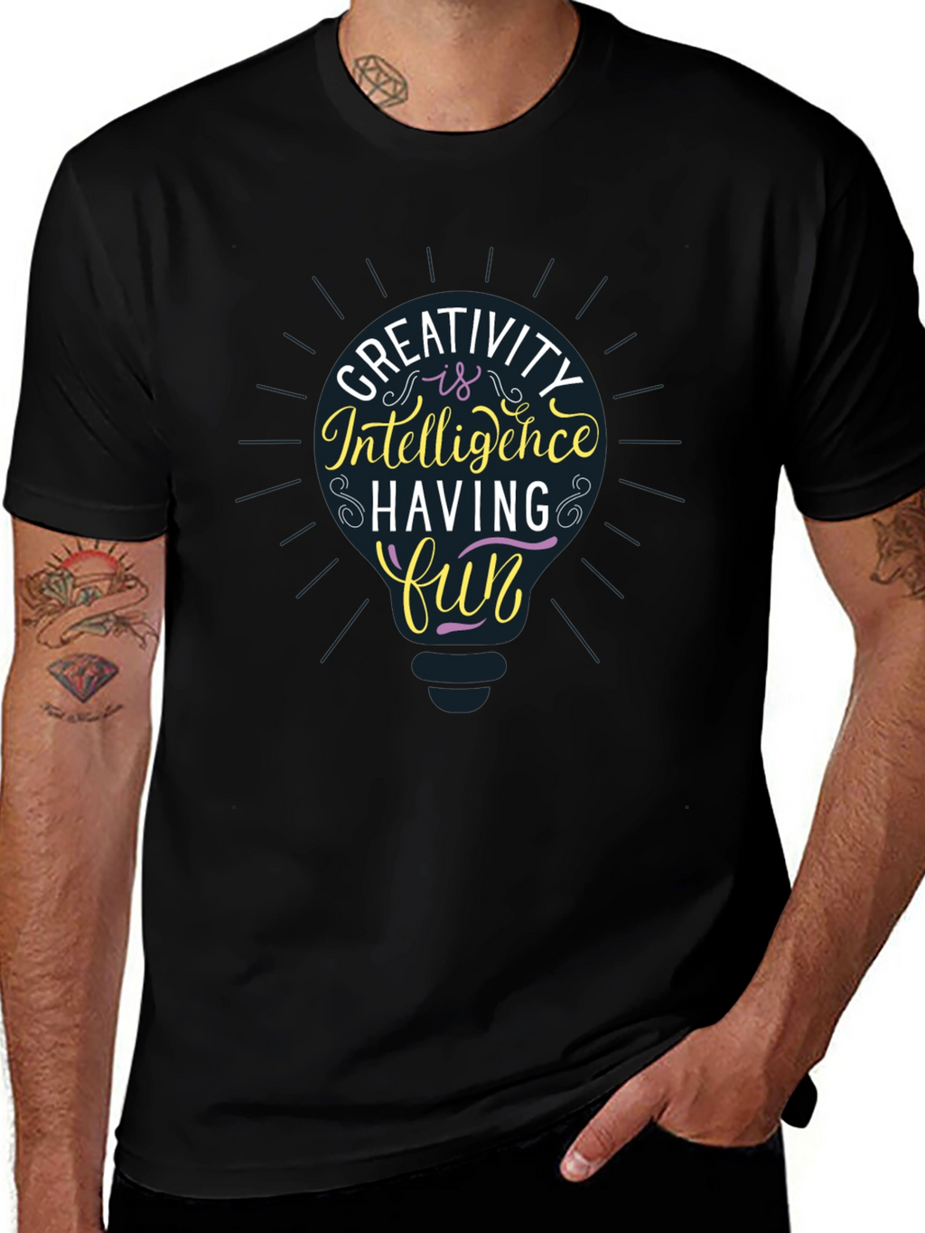Creative Intelligence T-Shirt - Fun & Stylish