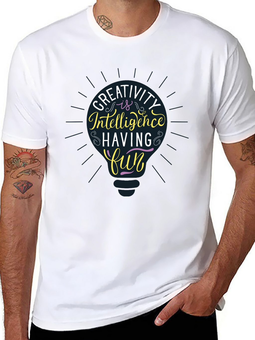 Creative Intelligence T-Shirt - Fun & Stylish