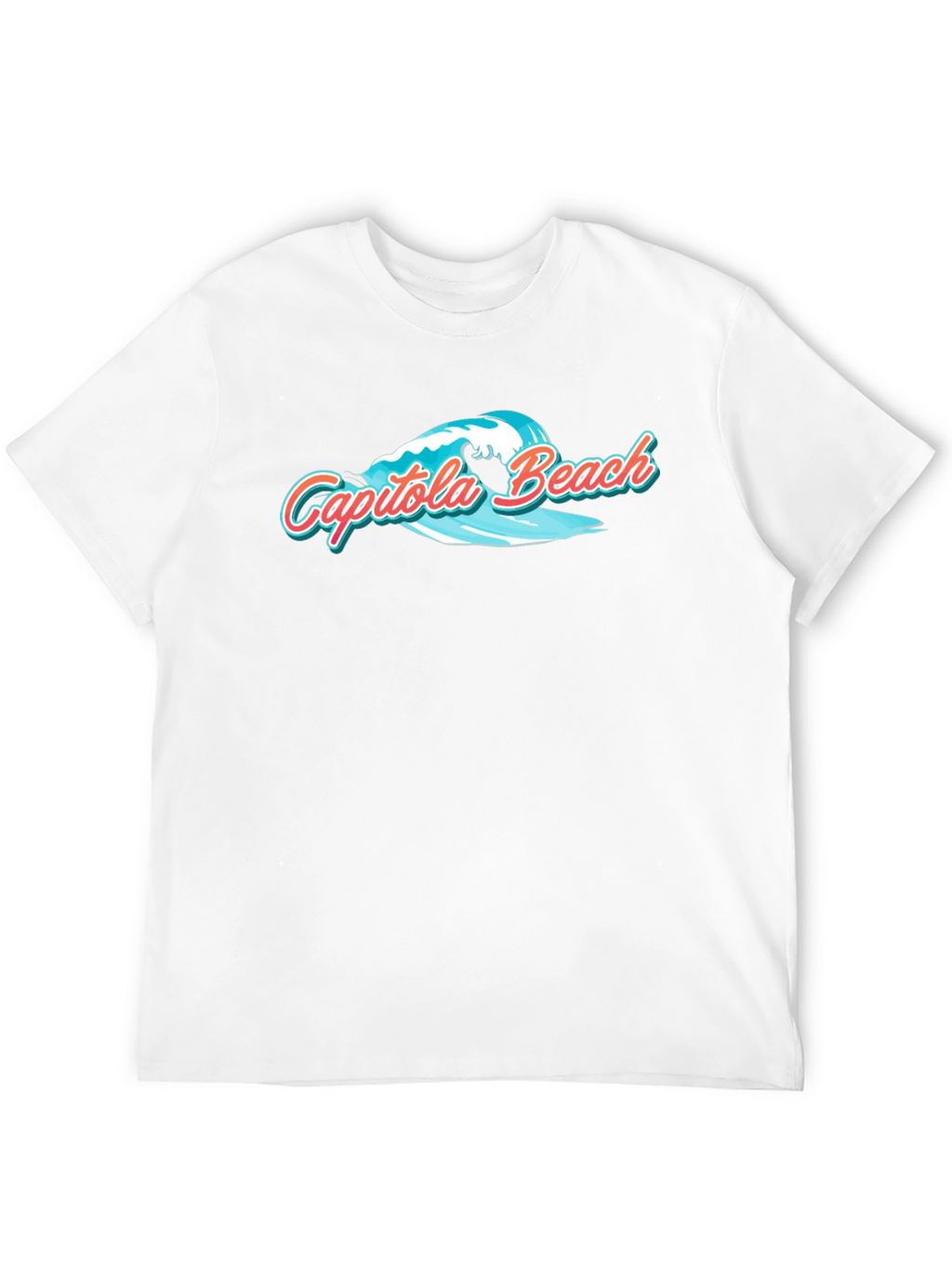 Capitola Beach Graphic T-Shirt - Black