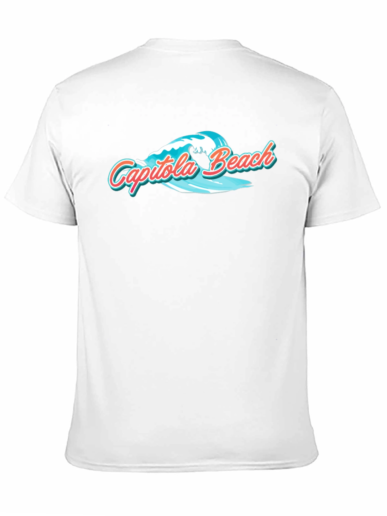 Capitola Beach Graphic T-Shirt - Black