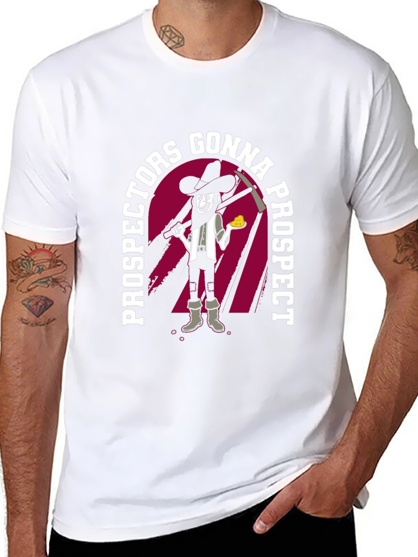 Prospectors Gonna Prospect Graphic Tee - Black