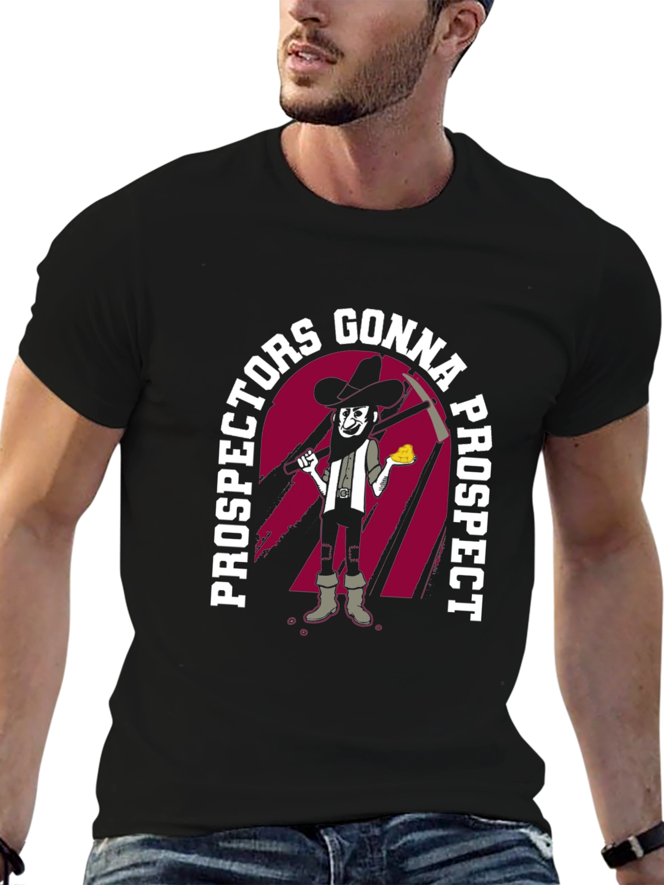 Prospectors Gonna Prospect Graphic Tee - Black