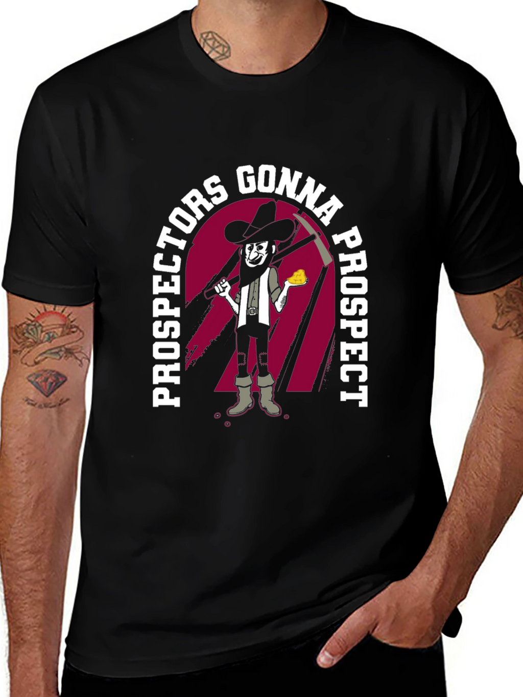 Prospectors Gonna Prospect Graphic Tee - Black