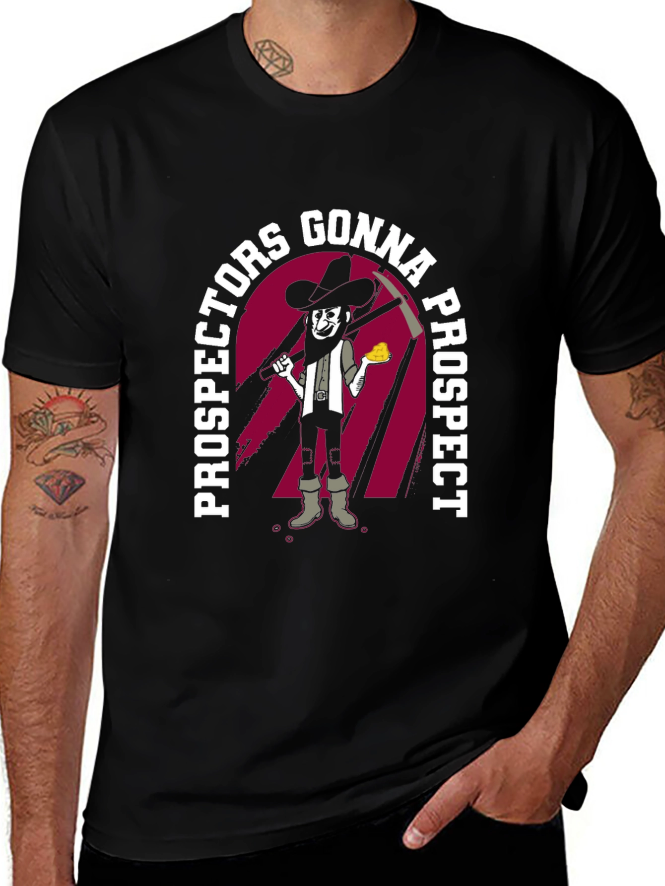 Prospectors Gonna Prospect Graphic Tee - Black