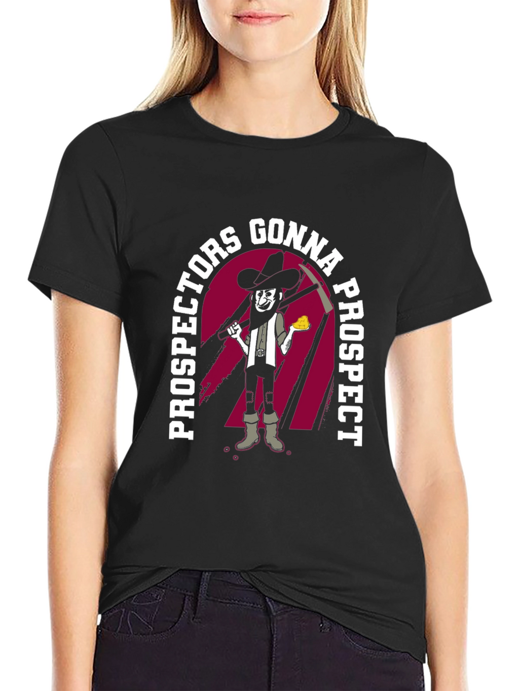Prospectors Gonna Prospect Graphic Tee - Black