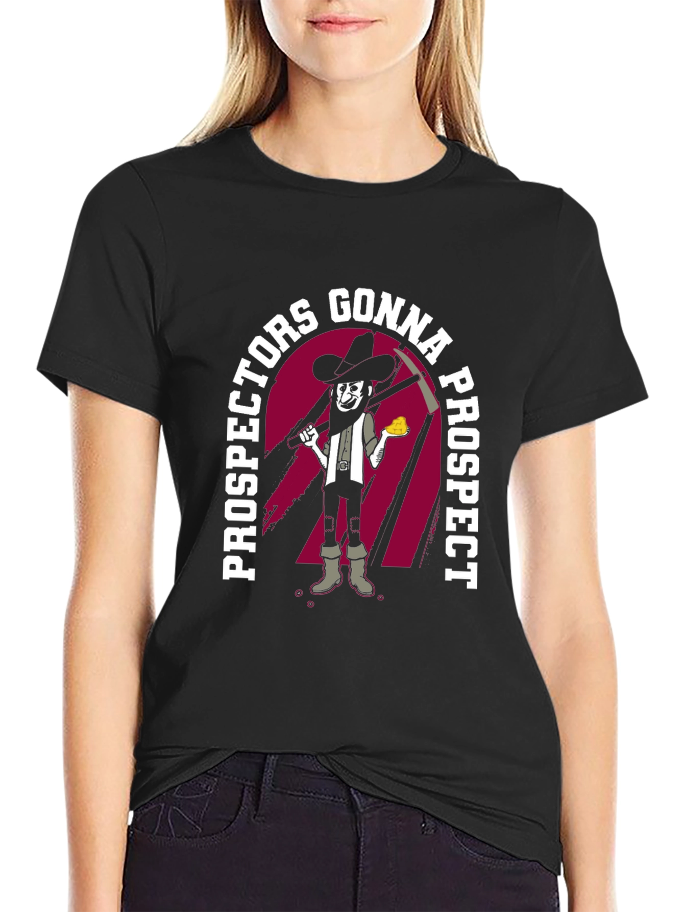Prospectors Gonna Prospect Graphic Tee - Black