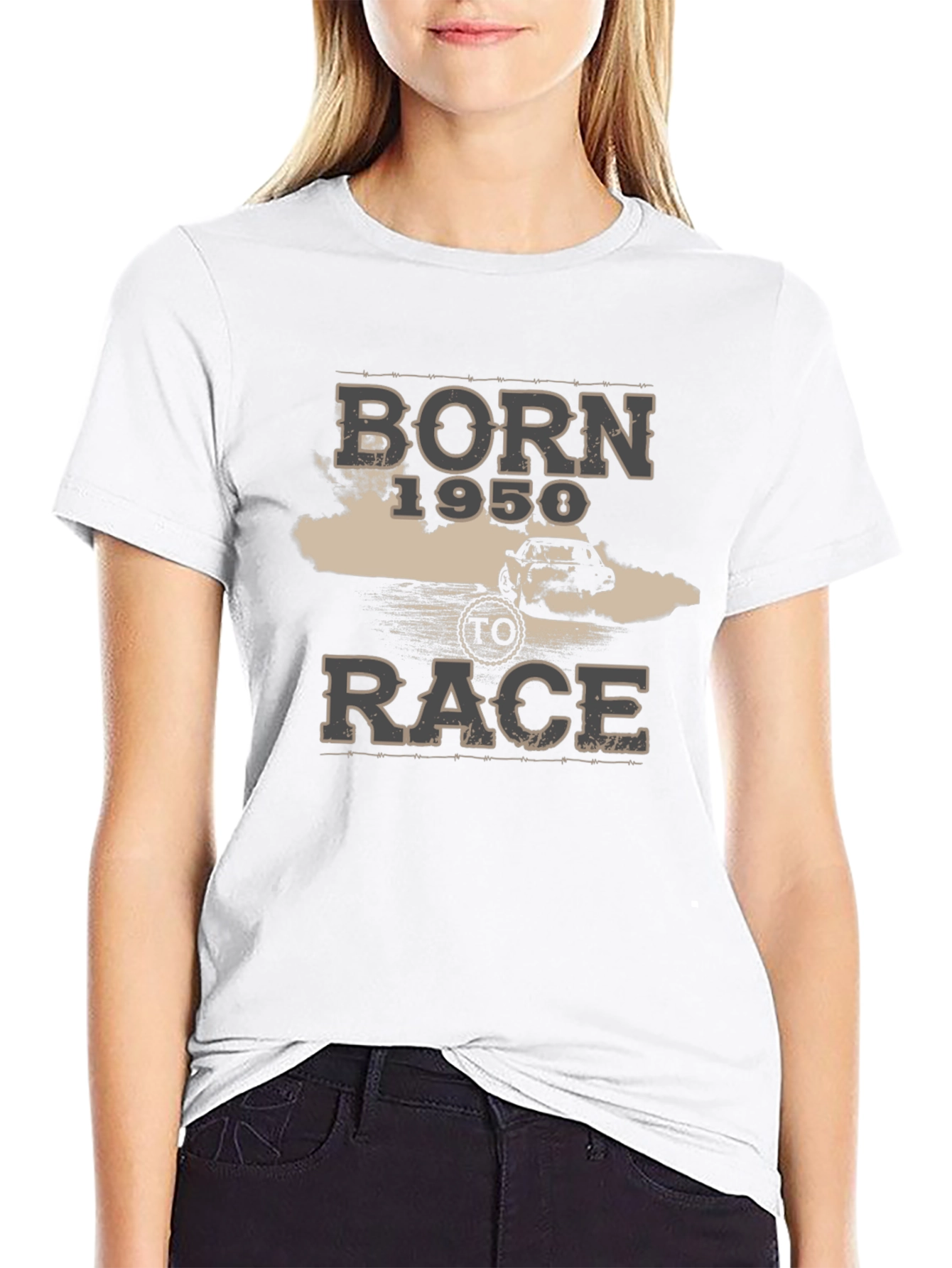 Born 1958 To Race Graphic T-Shirt