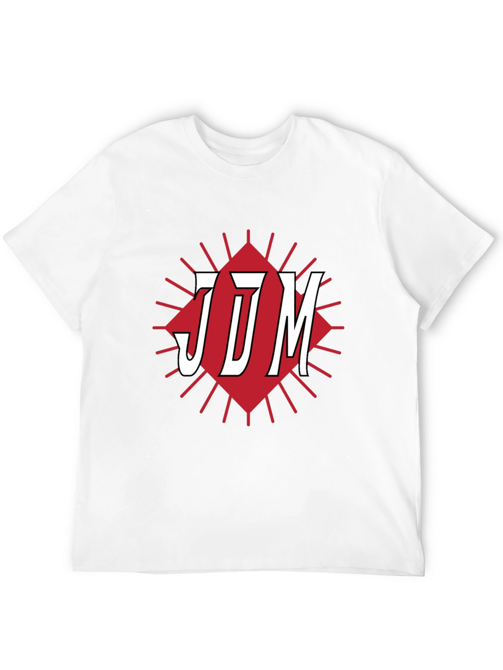 JDM Graphic Tee - Black Cotton Blend