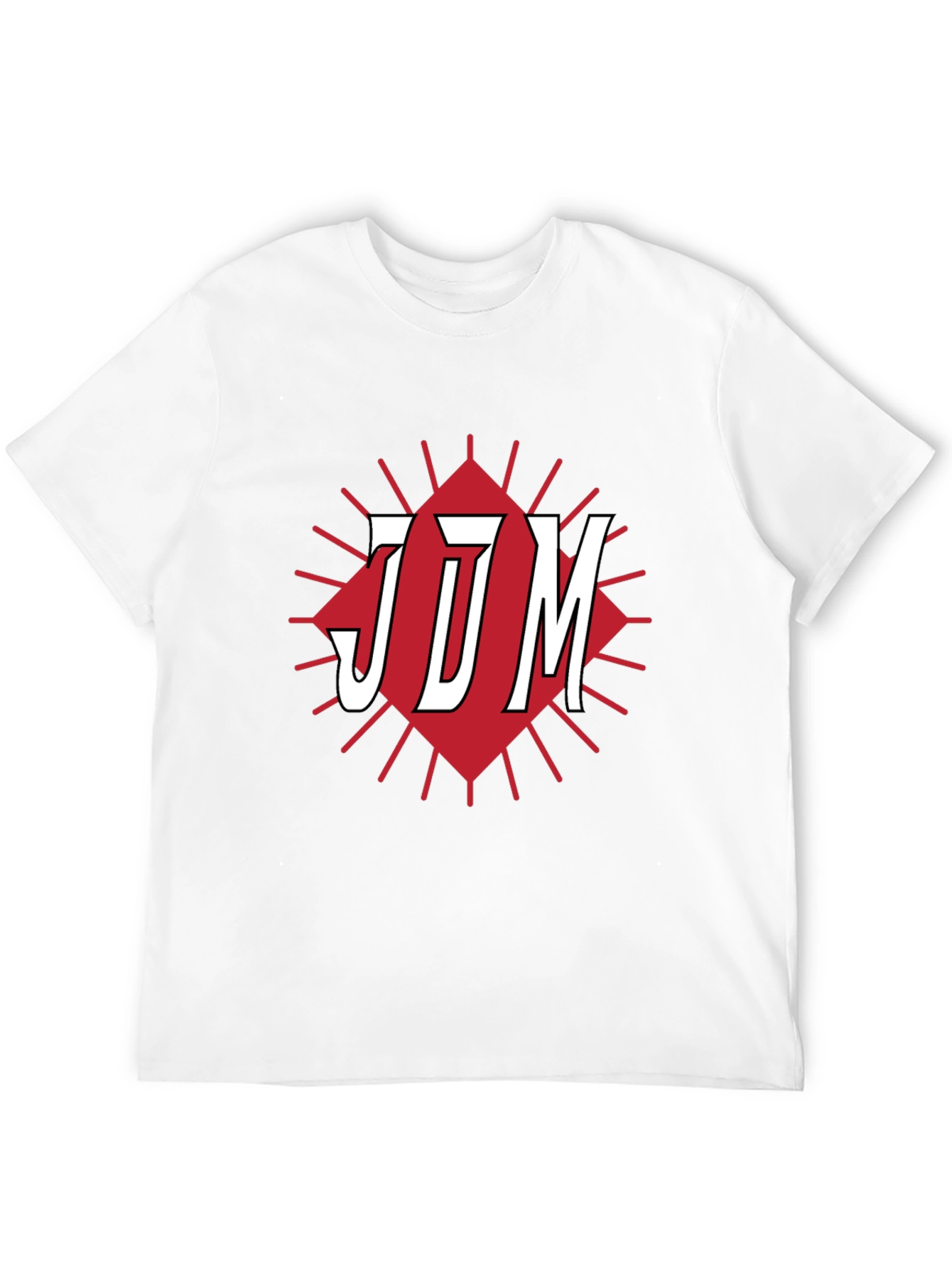 JDM Graphic Tee - Black Cotton Blend