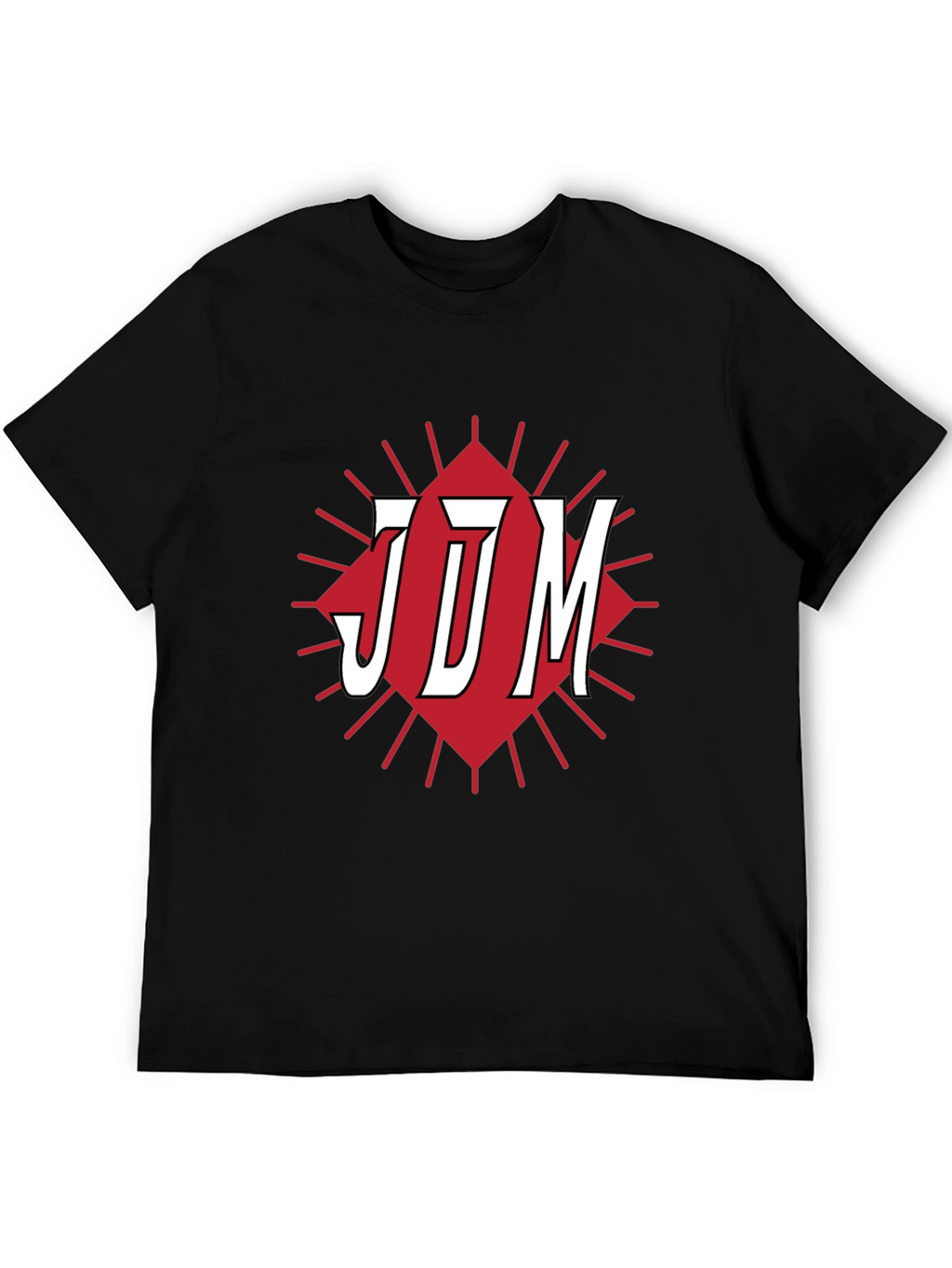 JDM Graphic Tee - Black Cotton Blend
