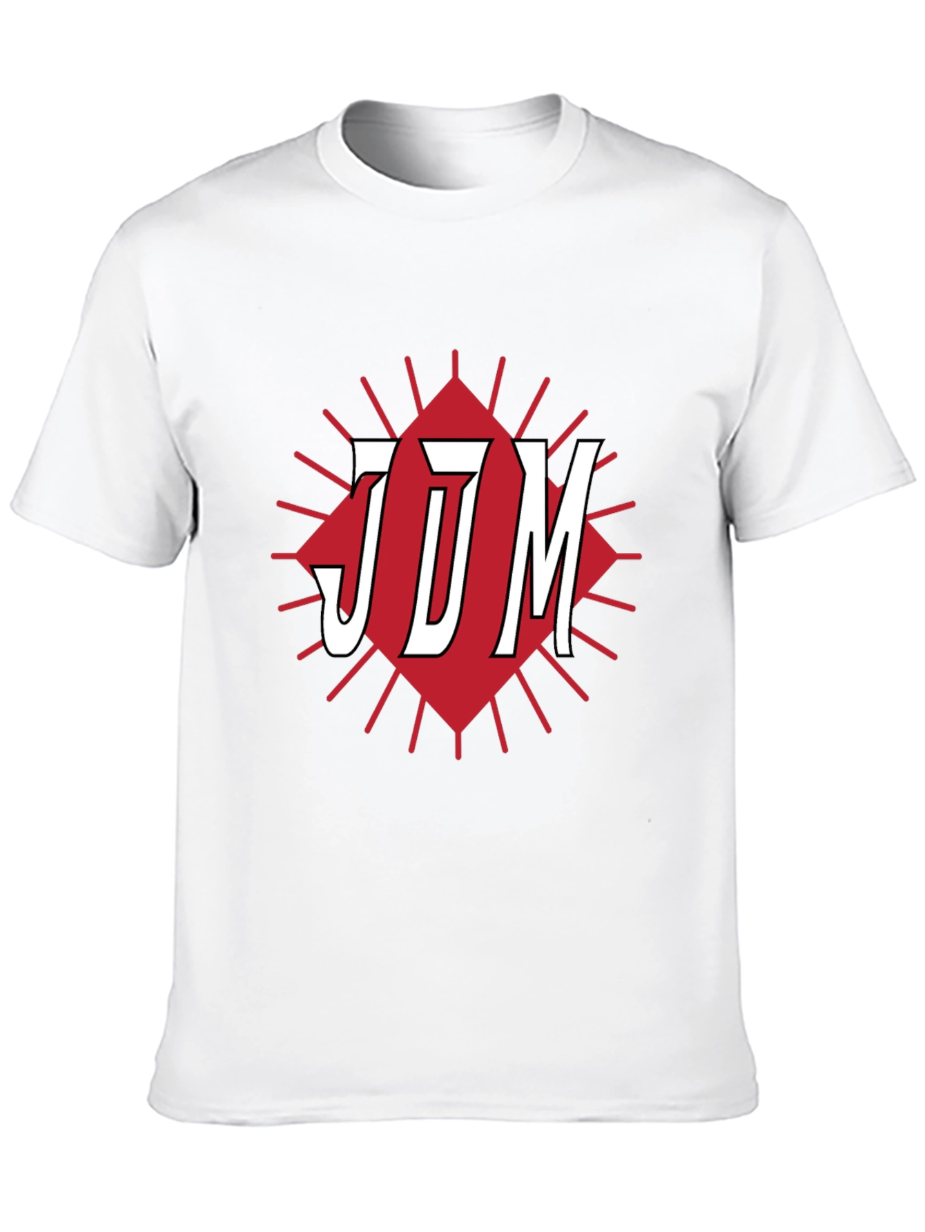 JDM Graphic Tee - Black Cotton Blend