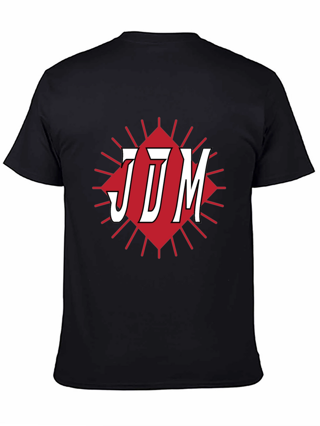 JDM Graphic Tee - Black Cotton Blend