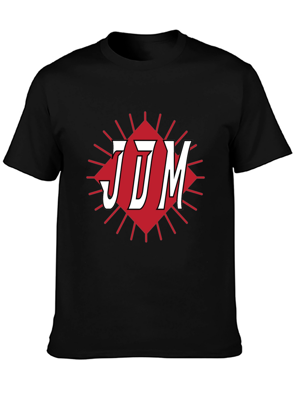 JDM Graphic Tee - Black Cotton Blend