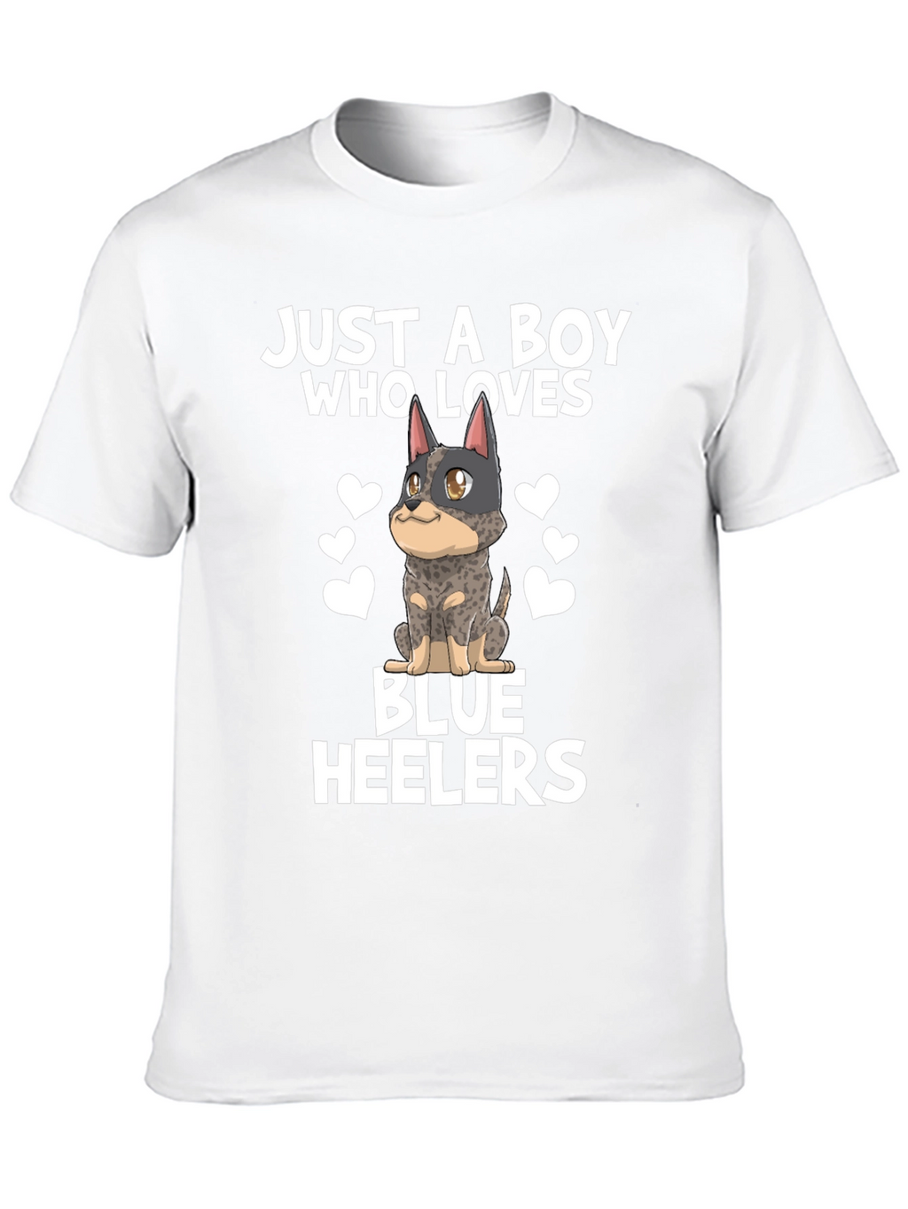 Blue Heeler Dog Lover Mens T-Shirt