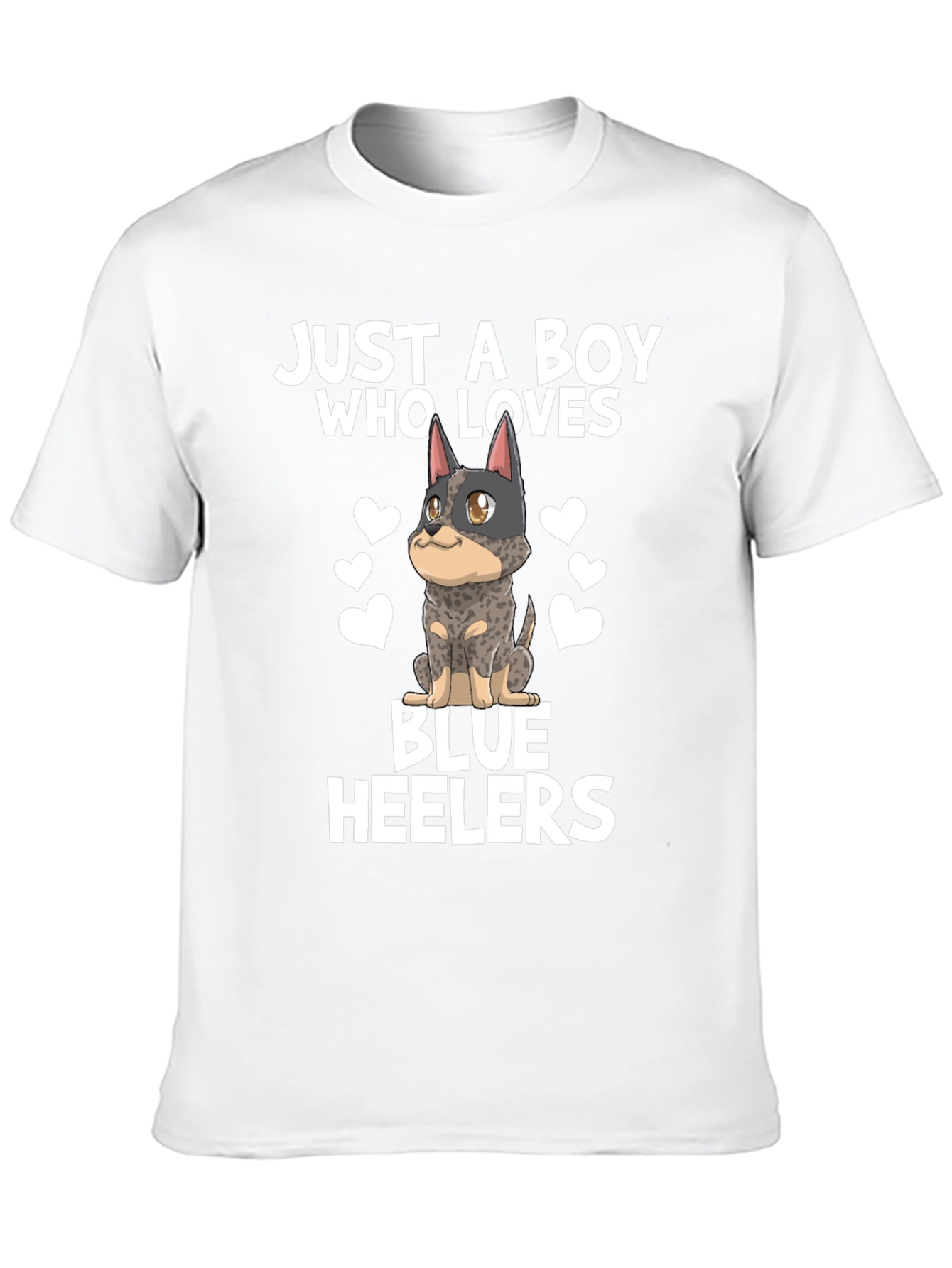 Blue Heeler Dog Lover Mens T-Shirt